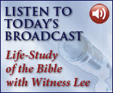 Listen to Today's Broadcast